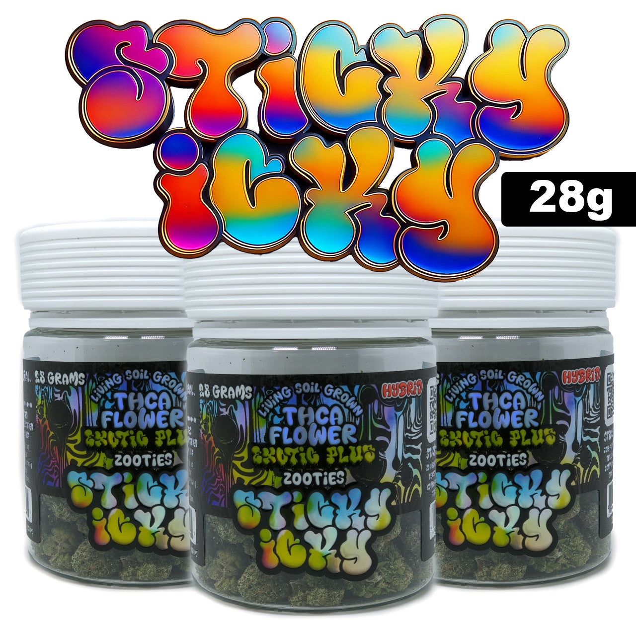 Sticky Icky - THCA Flower 28g - All Tiers Sticky Icky - THCA Flower 28g - All Tiers